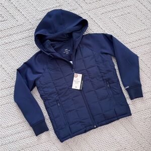 NWT Abercrombie Kids Navy Hoodie Jacket